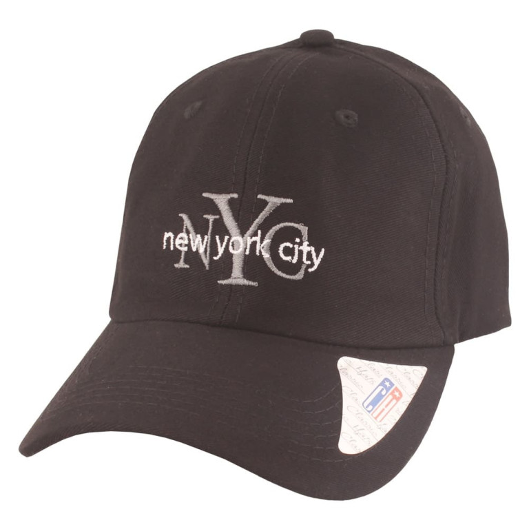 Boné Aba Curva Classic Hats New York City Preto