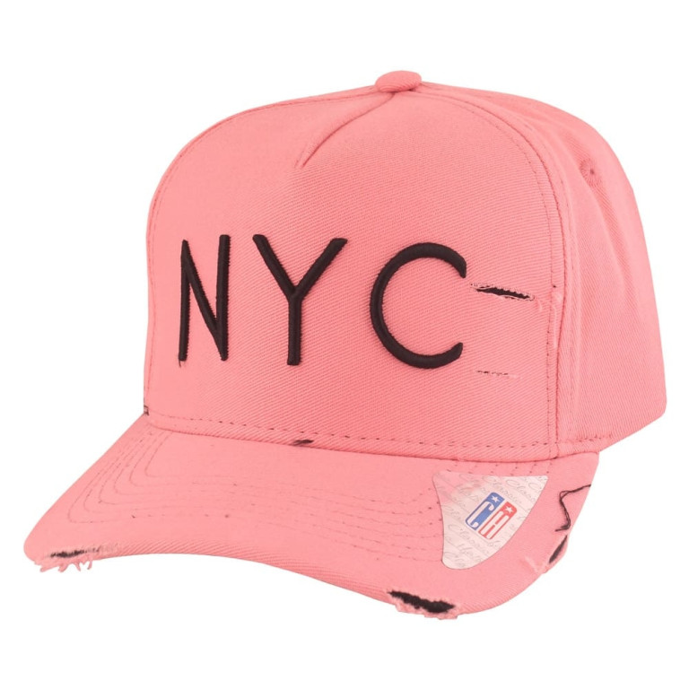 Boné Aba Curva Classic Hats NYC Pink