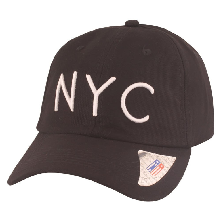 Boné Aba Curva Classic Hats NYC Preto