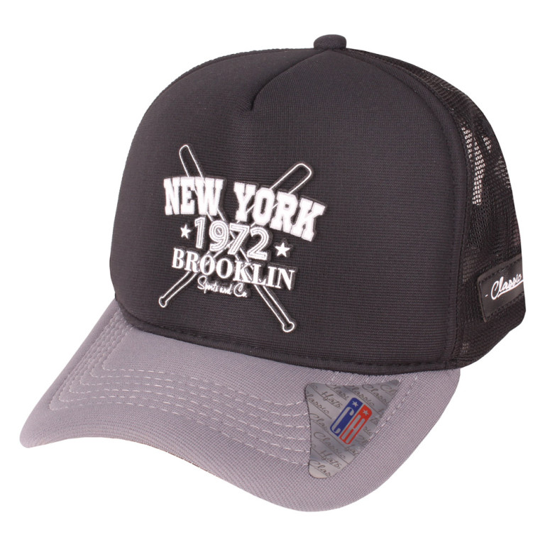 Boné Aba Curva Snapback Trucker Classic Hats New York 1972