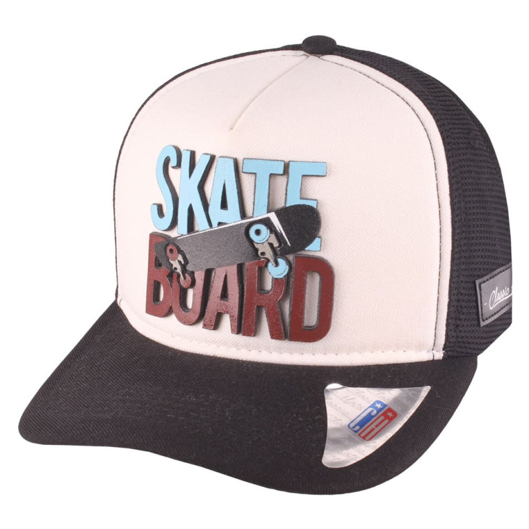 Boné Aba Curva Snapback Trucker Classic Hats Skate Board