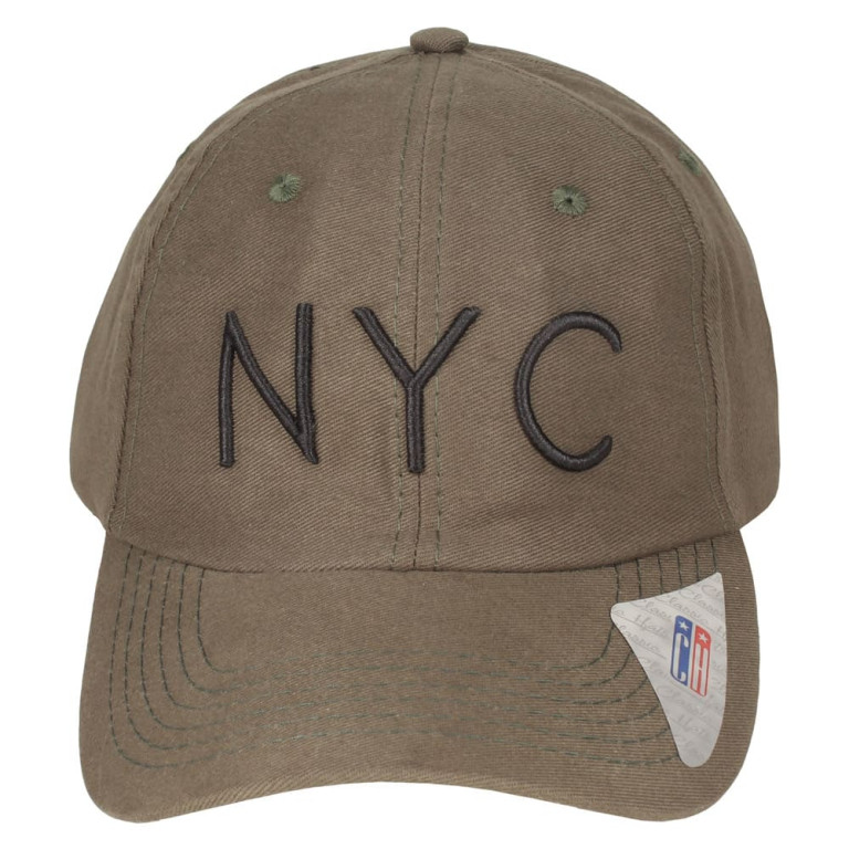 Boné Aba Curva Strapback Classic Hats NYC Verde