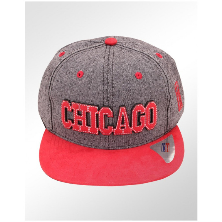 Boné Snapback Aba Reta Classic Hats Chicago