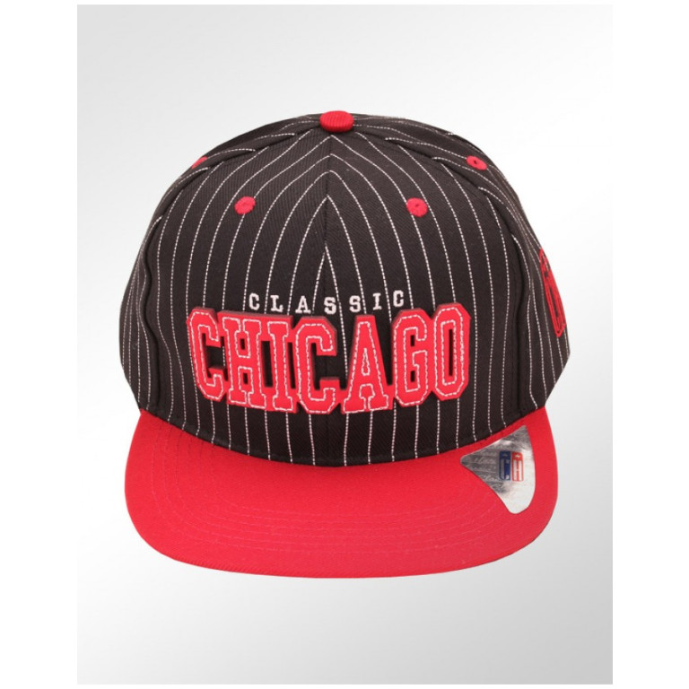 Boné Snapback Aba Reta Classic Hats Chicago Classic
